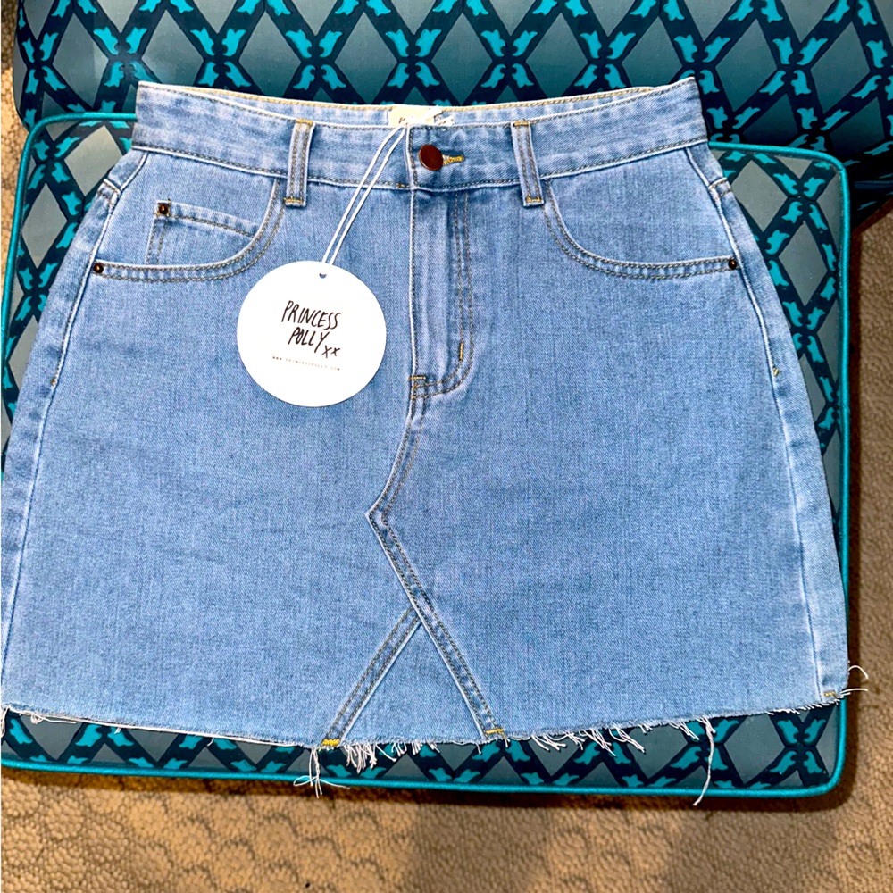 New with tags princess polly jean skirt